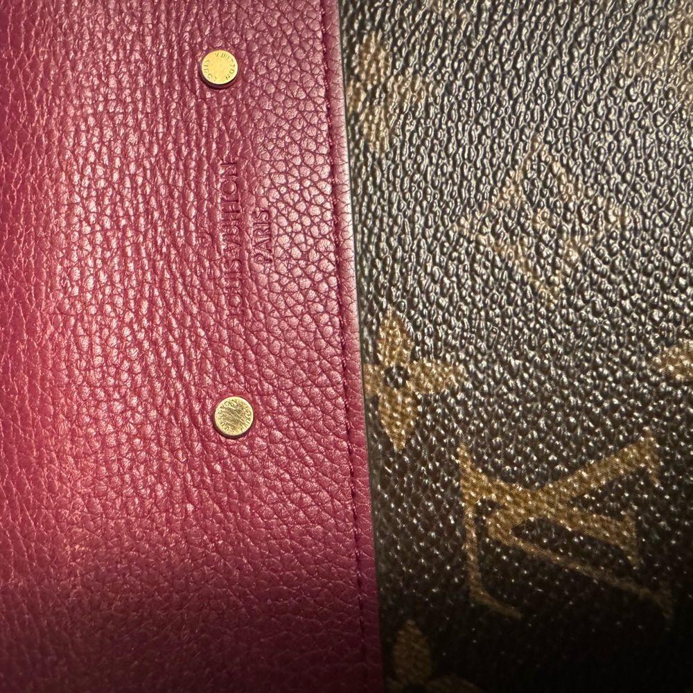 Louis Vuitton Monogrammed Cerise Pallas Long Wallet - Picture 8 of 16
